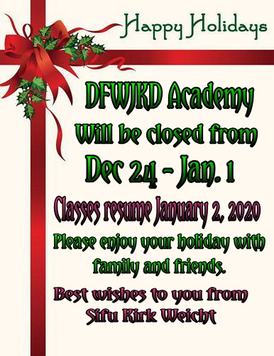 Holiday Closure DFWJKDA